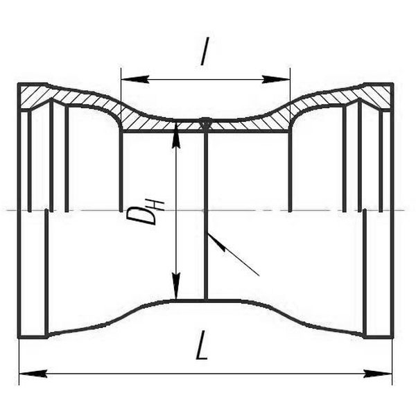 Двойной раструб ДР 300